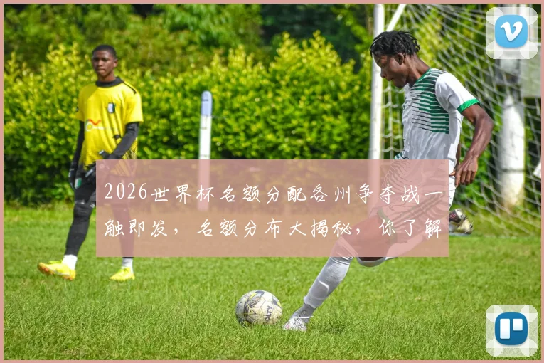 2026世界杯名额分配各州争夺战一触即发，名额分布大揭秘，你了解多少